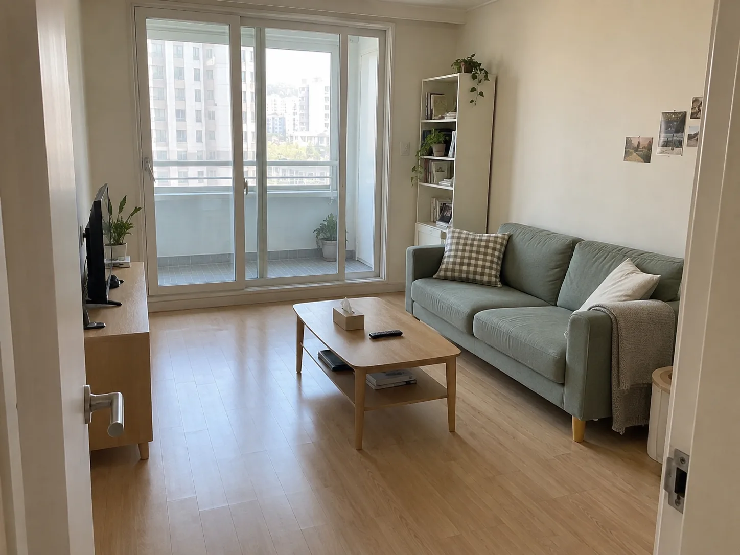 Listing D · Living room